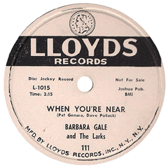 Gale, Barbara/larks - Who Walks In