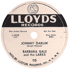 Larks/barbara Gale - Johnny Darlin