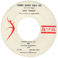 Garrett, Kelly - Tommy Makes Girls Cry