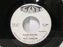 Livingston, Patty    Iv'e Got My Baby / Playin' With Fire   M- DJ XOL 