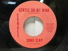 Clay, Sonji - I Can't Wait / Gentle On My Mind   VG