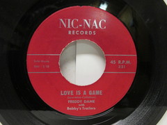 Dame, Freddy -   Love Is A Game VG+ WOL