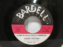 Walters, Tommy - A Red N Yella' Beach Umbrella / Church Bells In The Park  M-  