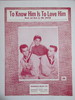 Teddy Bears - To Know Him Is To Love Him