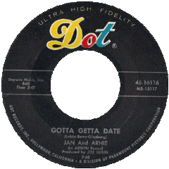 Jan & Arnie - Gotta Get A Date/gas Money