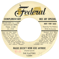 Platters - Maggie Doesn't Work Here..
