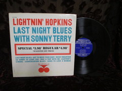 Hopkins, Lightning - Last Night Blues (s Terry)
