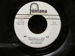 Donner, Ral - You Finally Said Something