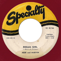 Jesse & Marvin - Dream Girl (red Wax)