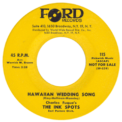 Ink Spots - Hawaiian Wedding Song