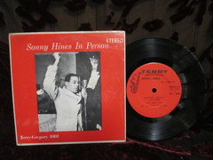 Hines, Sonny - In Person