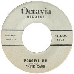 Garr, Artie - Forgive Me/private World