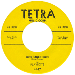 Playboys - One Question/so Good