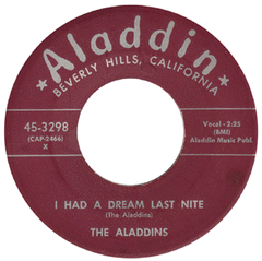 Aladdins - I Had A Dream Last Night