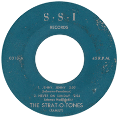 Stratotones - Jenny,jenny(ep)