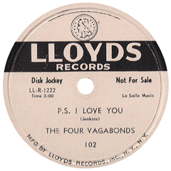 Four Vagabonds - P.s. I Love You