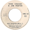 Vincent, Gene/pewter - Radio Interview Part 1